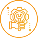 A maintenance icon representing air conditioning service.
